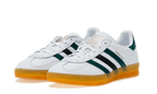 Gazelle Indoor White Collegiate Green - Blanc