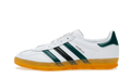 Gazelle Indoor White Collegiate Green - Blanc