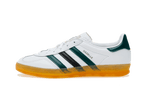 Gazelle Indoor White Collegiate Green - Blanc