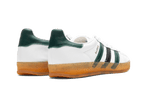 Gazelle Indoor White Collegiate Green - Blanc