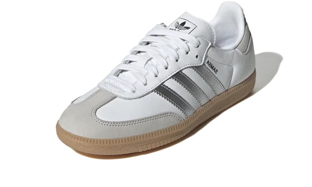 Adidas - Samba Og Cloud White Silver Metallic Grey One - Gris