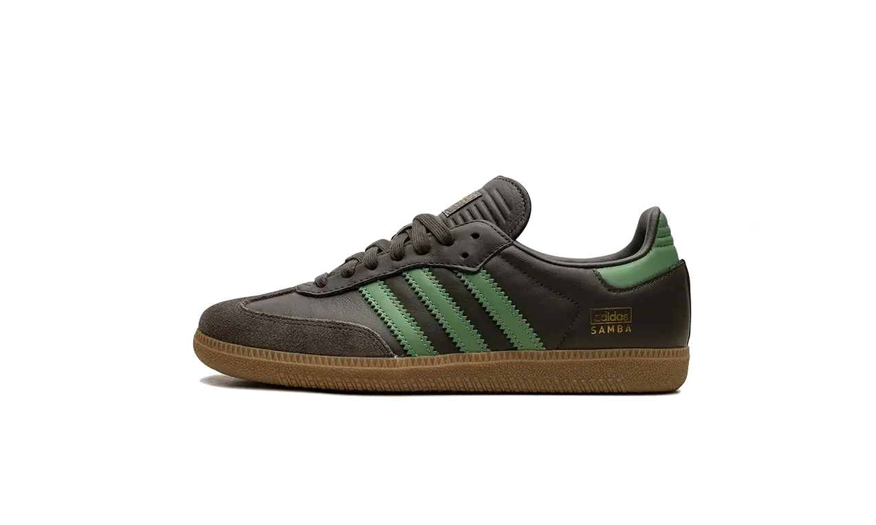 Samba Og Shadow Olive Green - Gris
