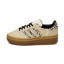 Adidas - Gazelle Bold Cream Black Leopard Sneakers - Beige
