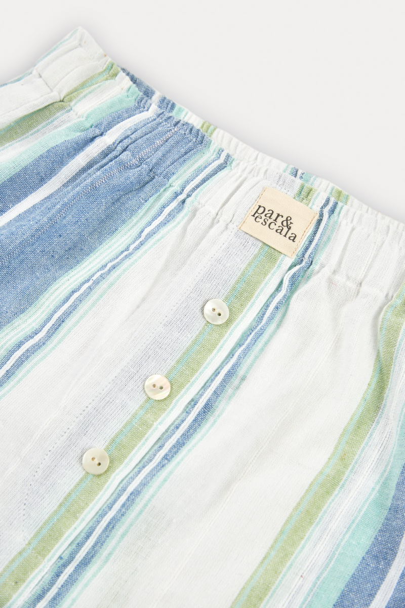 Short Adrie Stripes