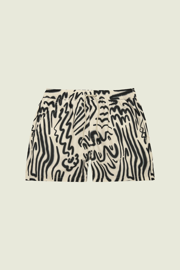 Short De Bain Aerosol - Blanc