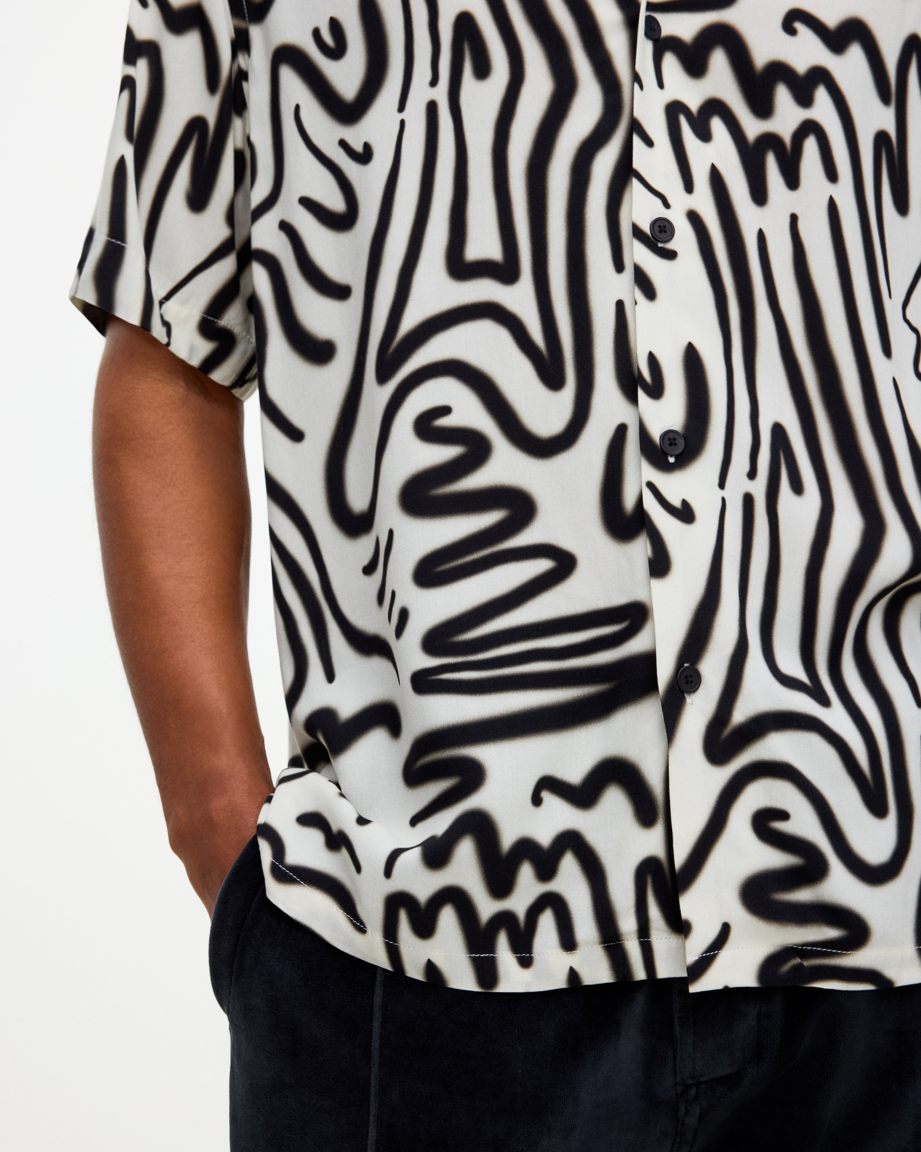 Camisa Aerosol - Blanco