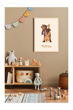 Affiches Personnalisées - Animaux Musiciens