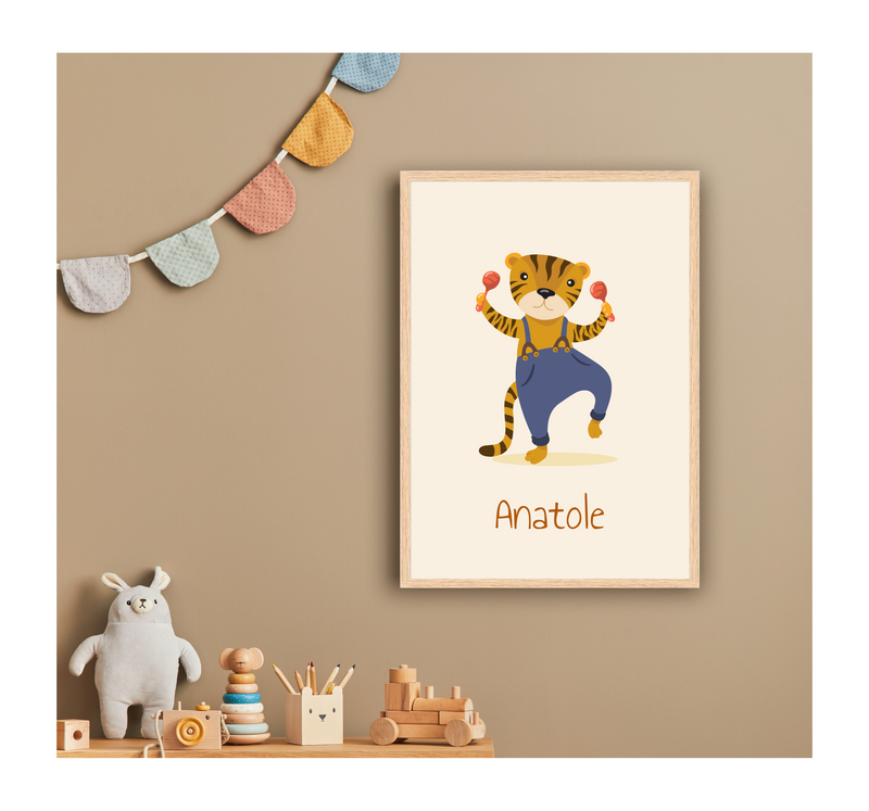 Pósters Personalizados - Músicos Animales