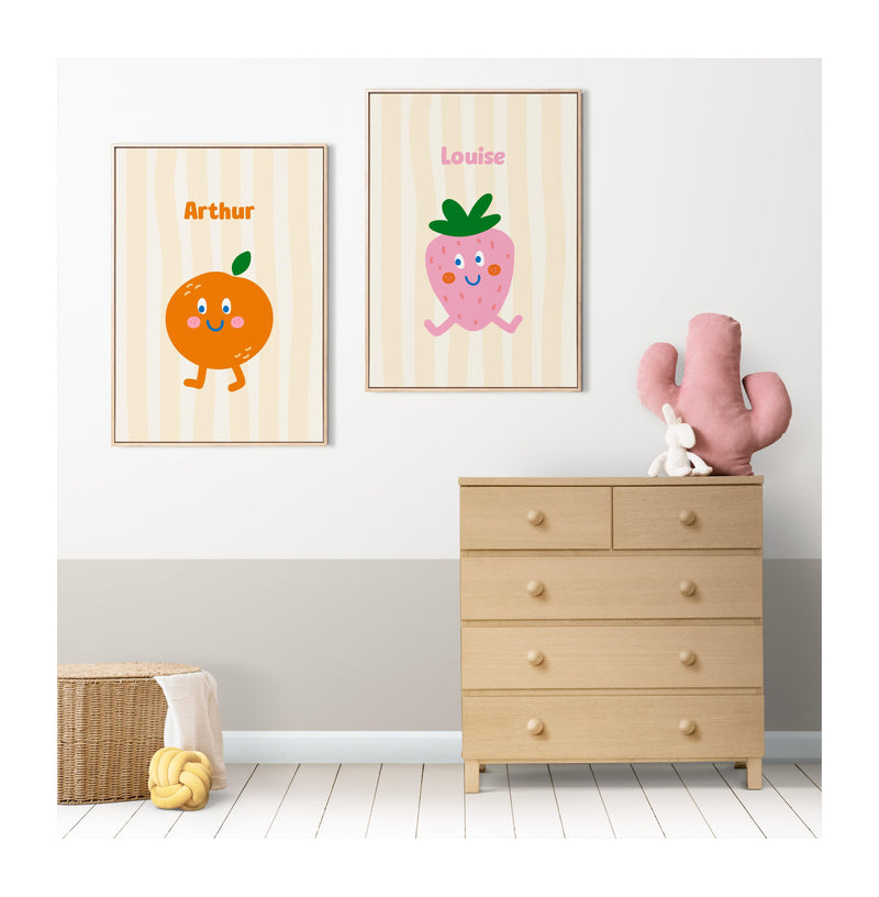 Affiches Personnalisées - Fruits