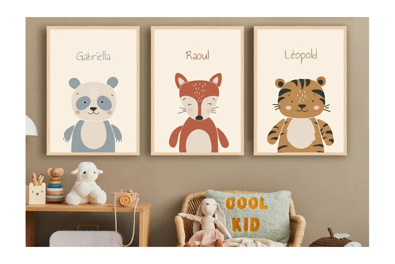 Affiches Personnalisées - Animaux