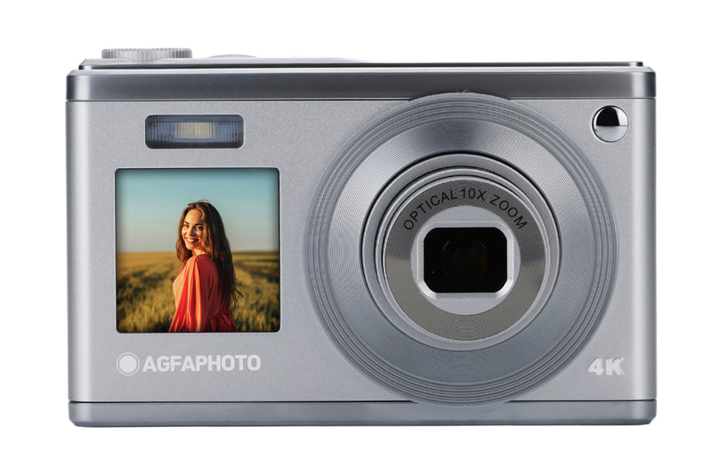 Cámara digital Agfaphoto - Realishot Dc9200 - Zoom óptico 10X - Plata