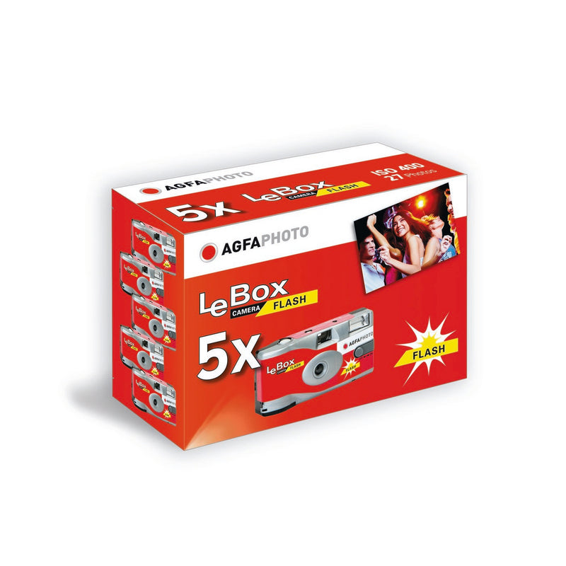 Appareil Photo Jetable - Agfaphoto Lebox Flash - 27 Photos Couleur