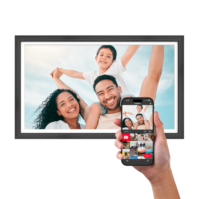 Cadre Numérique Wifi 24 Pouces - Frameo - Agfaphoto