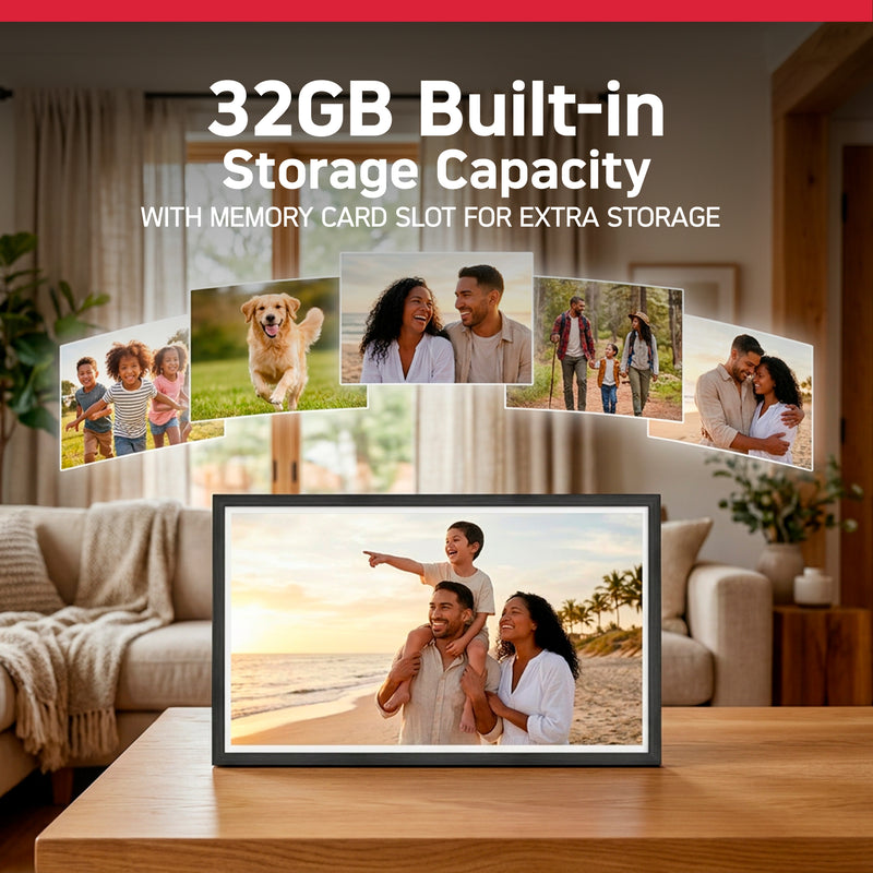 Cadre Numérique Wifi 24 Pouces - Frameo - Agfaphoto