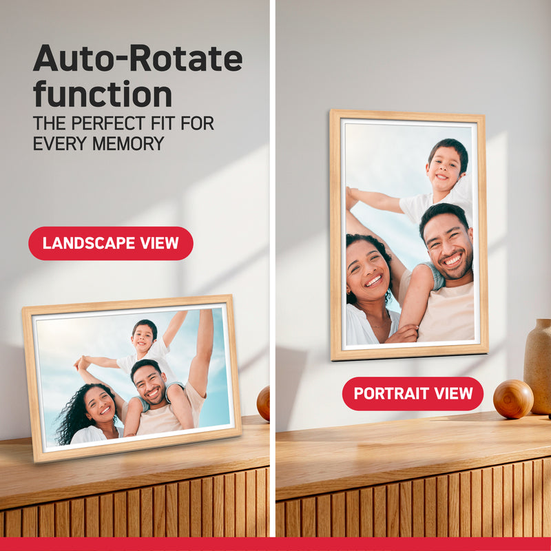 Cadre Numérique Wifi 24 Pouces - Frameo - Agfaphoto