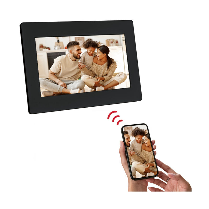 Photoframe 7'' Wifi And Touch Screen Frameo - Black And White - Agfaphoto