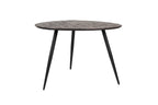 Webster Round - Dining Room Table - Teak - Brown