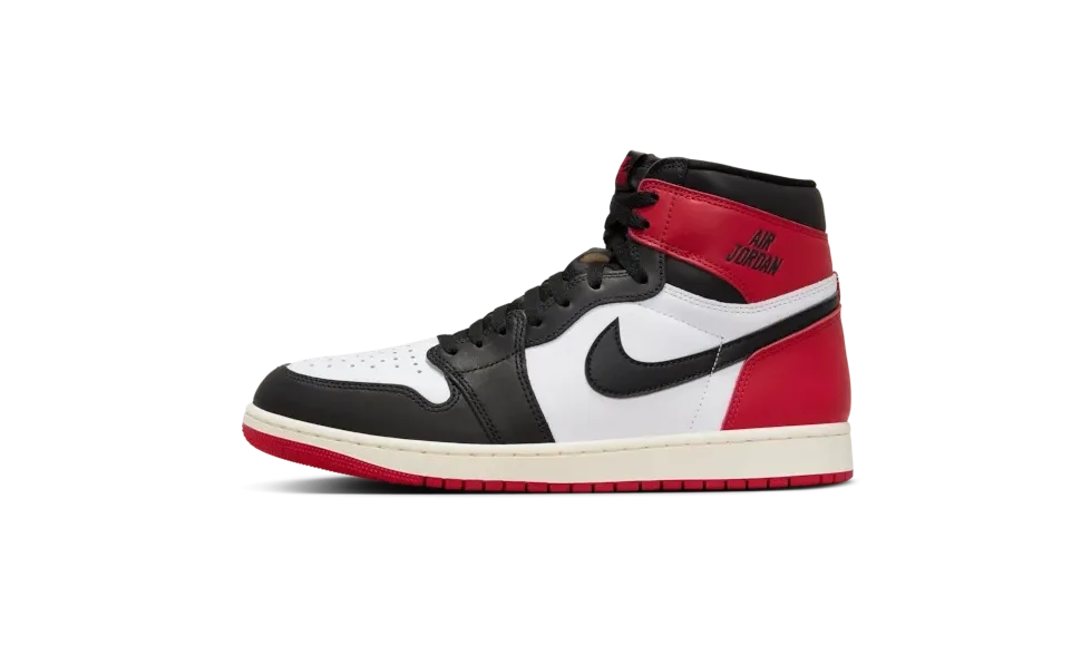 Air Jordan 1 High Og Black Toe Reimagined - Noir