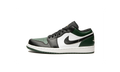 Air Jordan 1 Low Green Toe - Vert