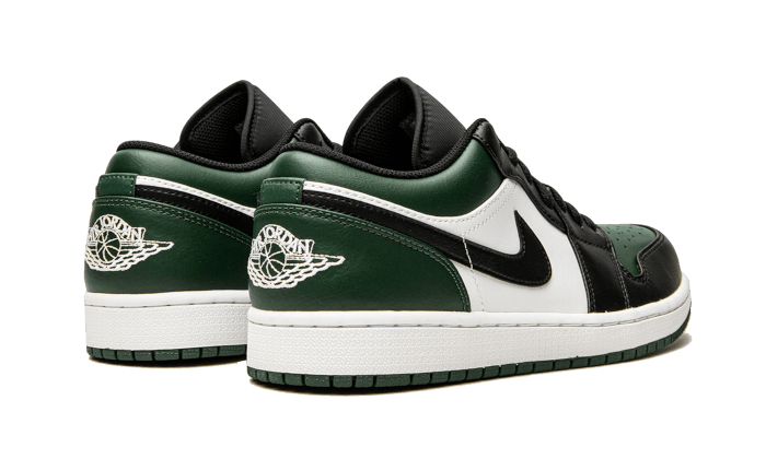 Air Jordan 1 Low Green Toe - Vert