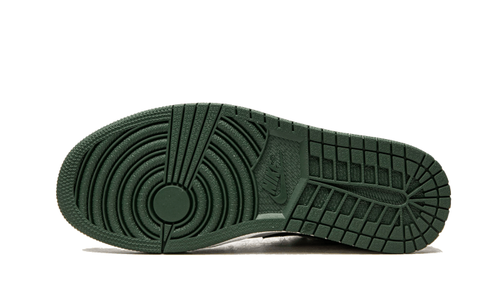 Air Jordan 1 Low Green Toe - Vert
