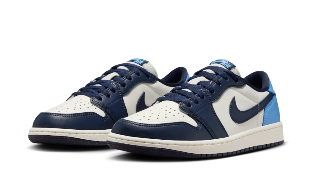 Air Jordan 1 Low Og Obsidian - Bleu