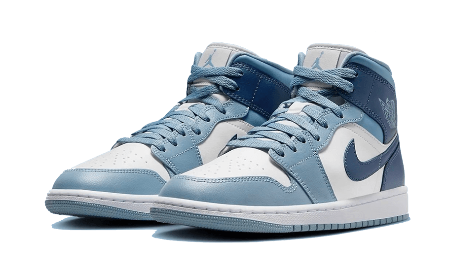 Air Jordan 1 Mid Blue - Bleu