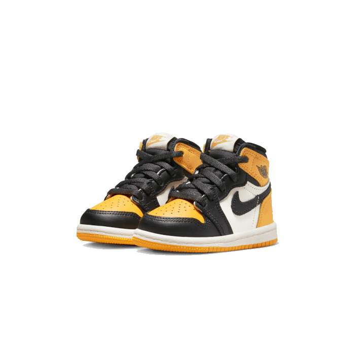 Air Jordan - Air Jordan 1 Retro High Og Zapatillas de deporte para bebé con punta amarilla (Td) - Amarillo