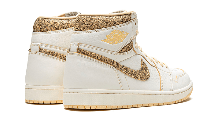 Air Jordan 1 Retro High Og Craft Vibrations Of Naija - Blanc