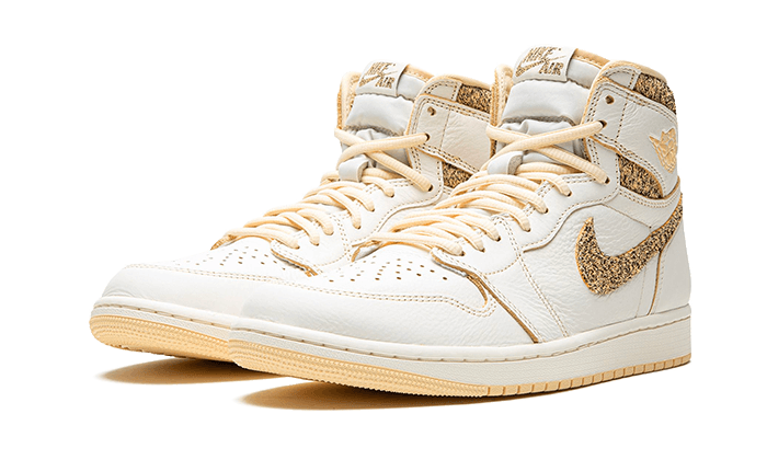 Air Jordan 1 Retro High Og Craft Vibrations Of Naija - Blanc
