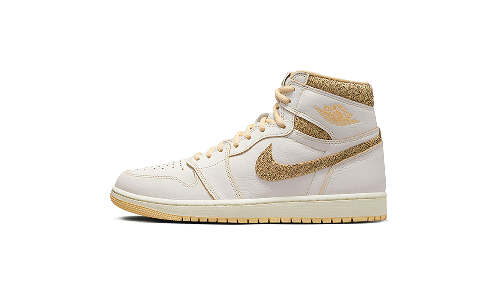 Air Jordan 1 Retro High Og Craft Vibrations Of Naija - Blanc