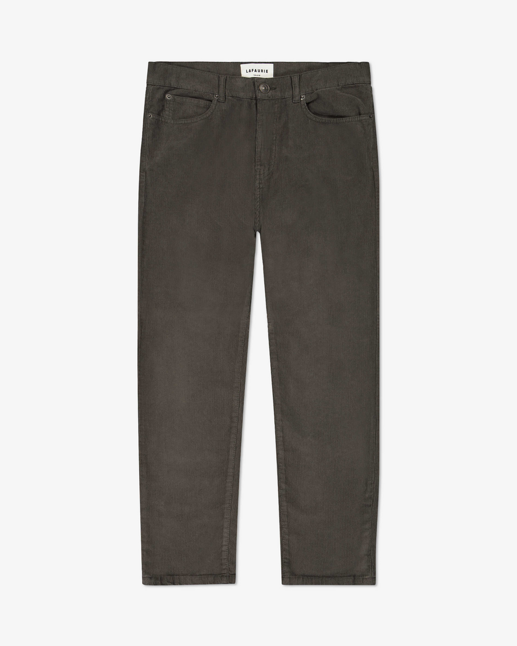 Pantalon Cinq Poches Dean Velours - Galet