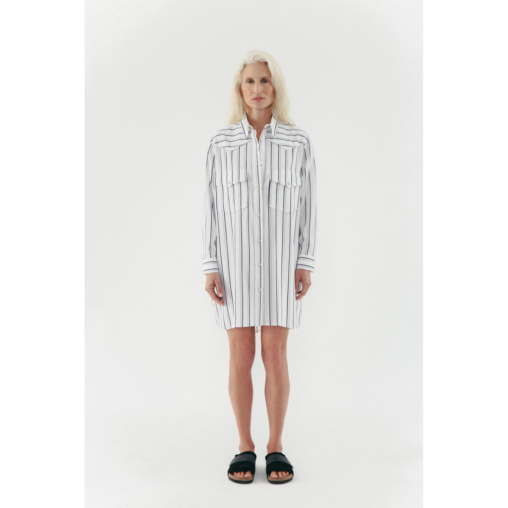 Margaux Lonnberg - Robe Akai - White Stripes
