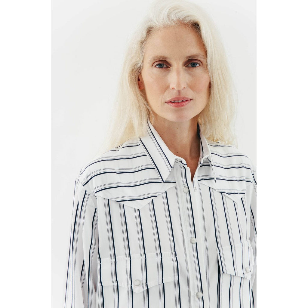 Margaux Lonnberg - Robe Akai - White Stripes