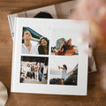Set di 2 fotolibri quadrati rigidi
