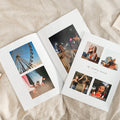 Lote de 2 libros de fotos verticales con tapa blanda