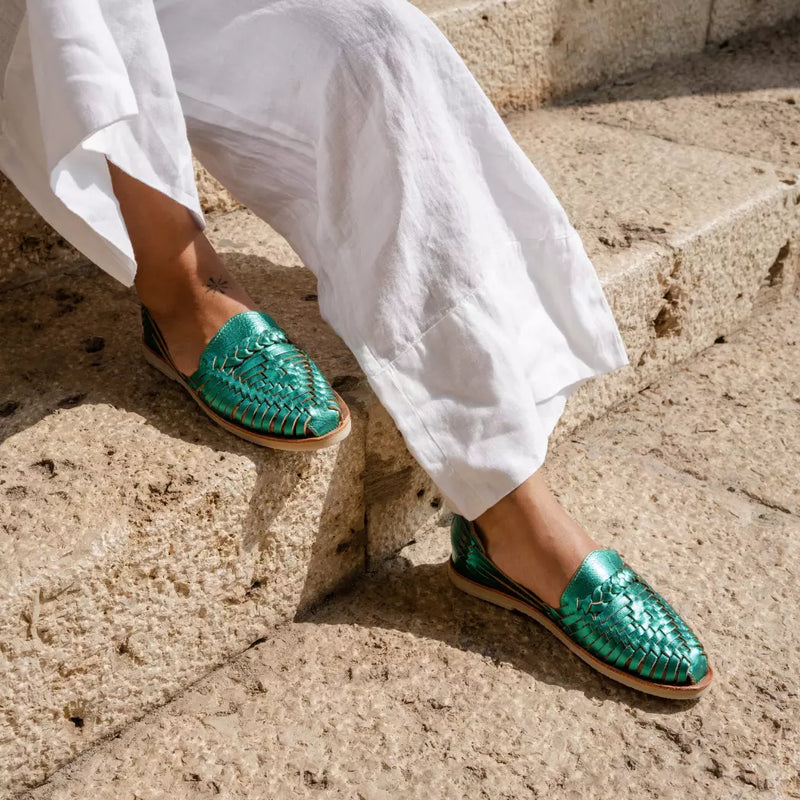Mapache - Huaraches - Alegre Emerald Green