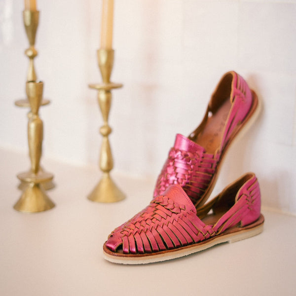 Huaraches Alegre - Rose Flashy