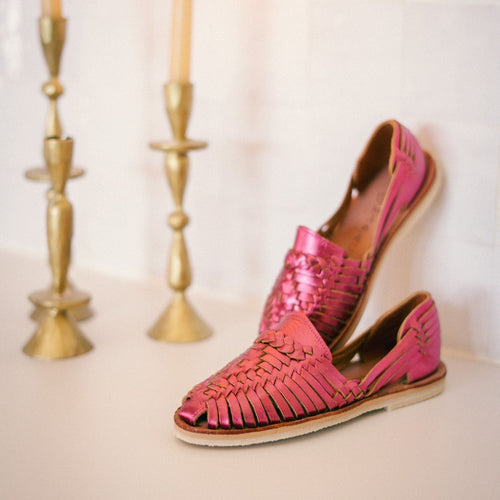 Huaraches Alegre - Rose Flashy