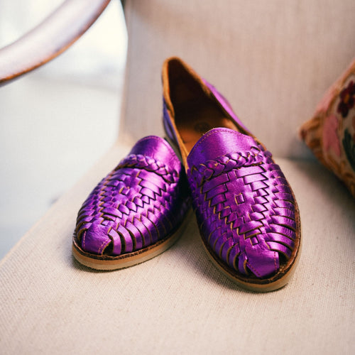 Huaraches Alegre - Violet Flashy