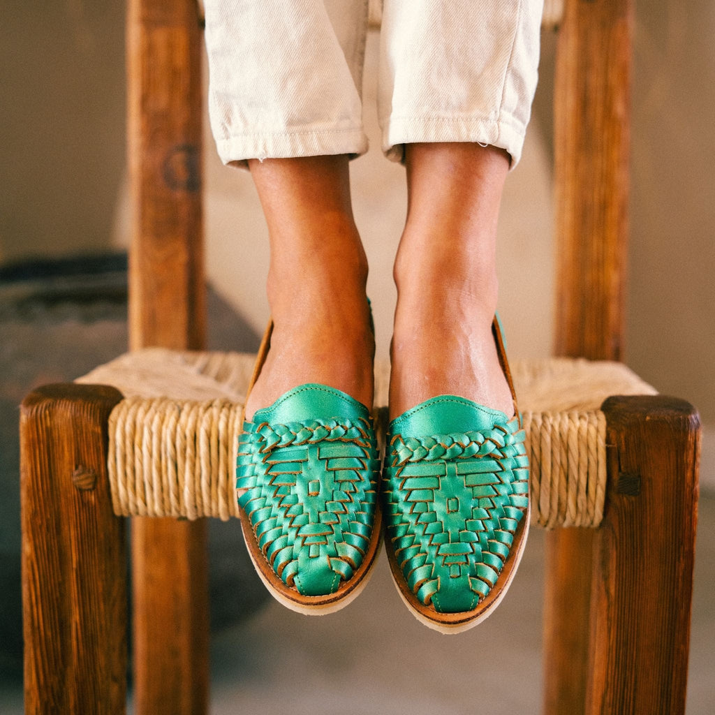 Huaraches Alegre - Vert Emeraude