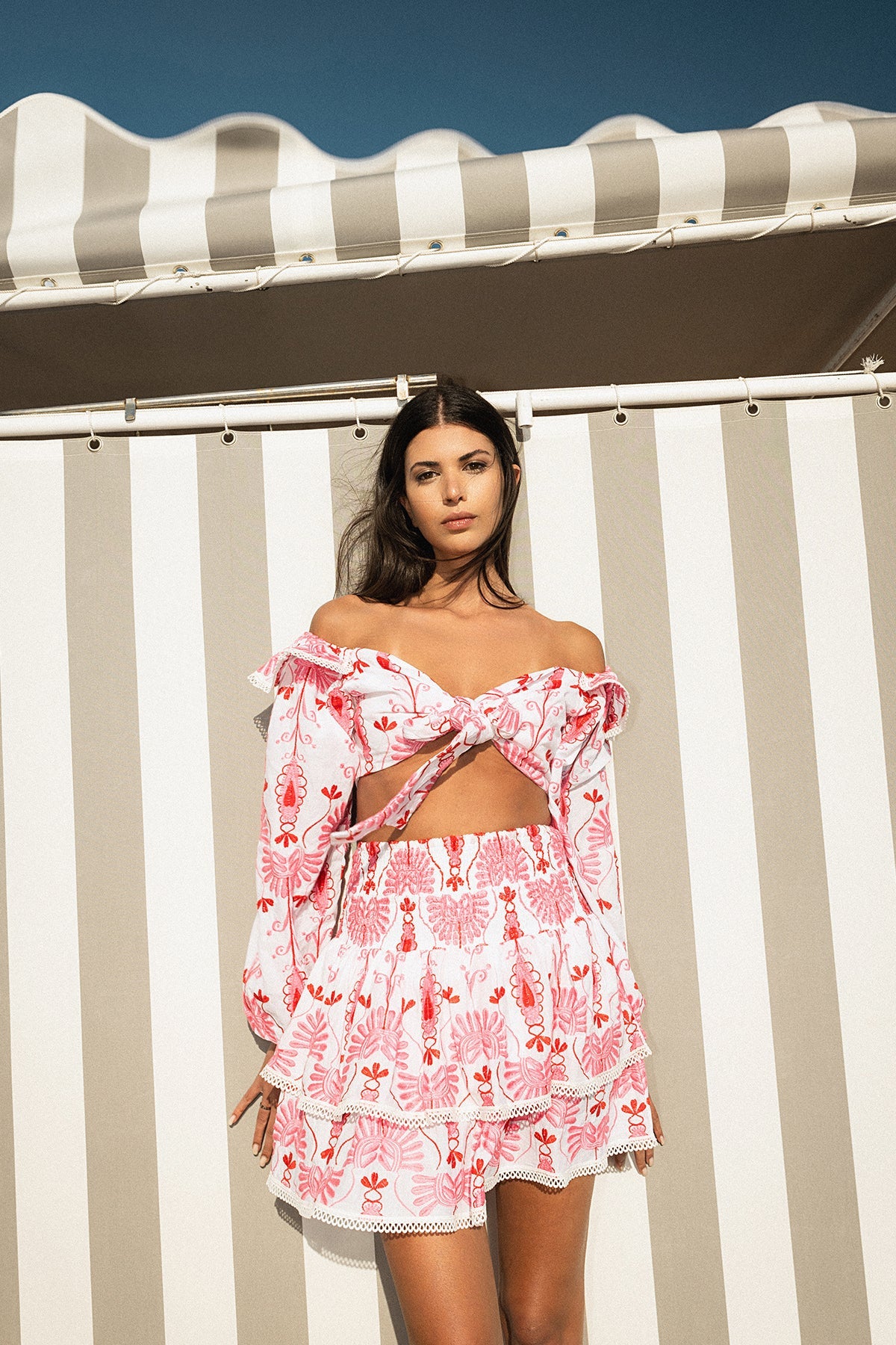 Top Aleks - Broderies Rose