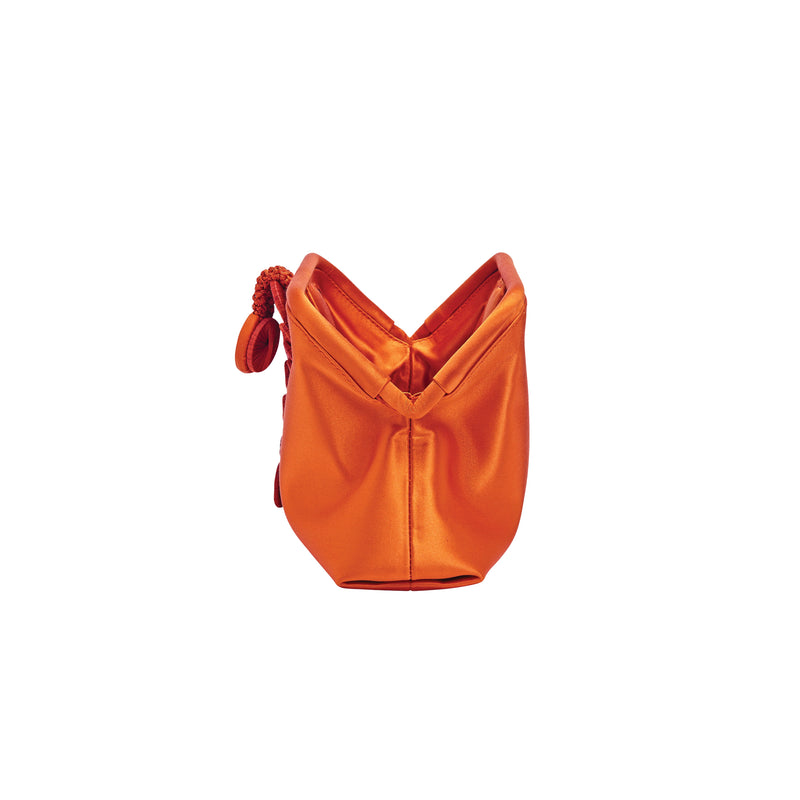 Alessa Tangerine Pouch Bag