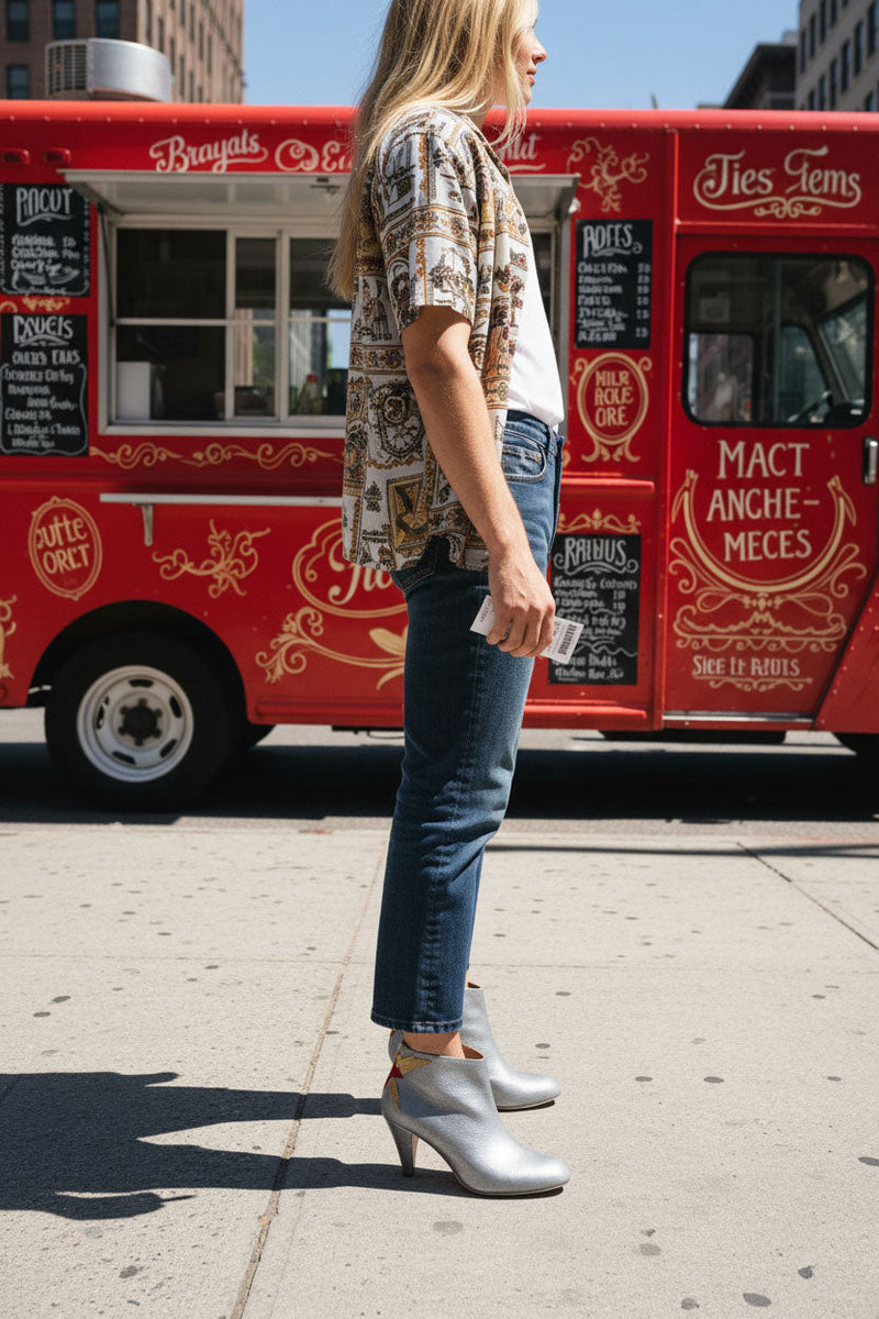 Altman - Gray Metal Print