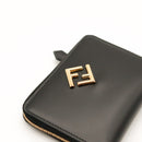 Le Portefeuille Zippé Fendi Diamonds Noir