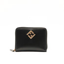 Le Portefeuille Zippé Fendi Diamonds Noir