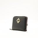 Le Portefeuille Zippé Fendi Diamonds Noir