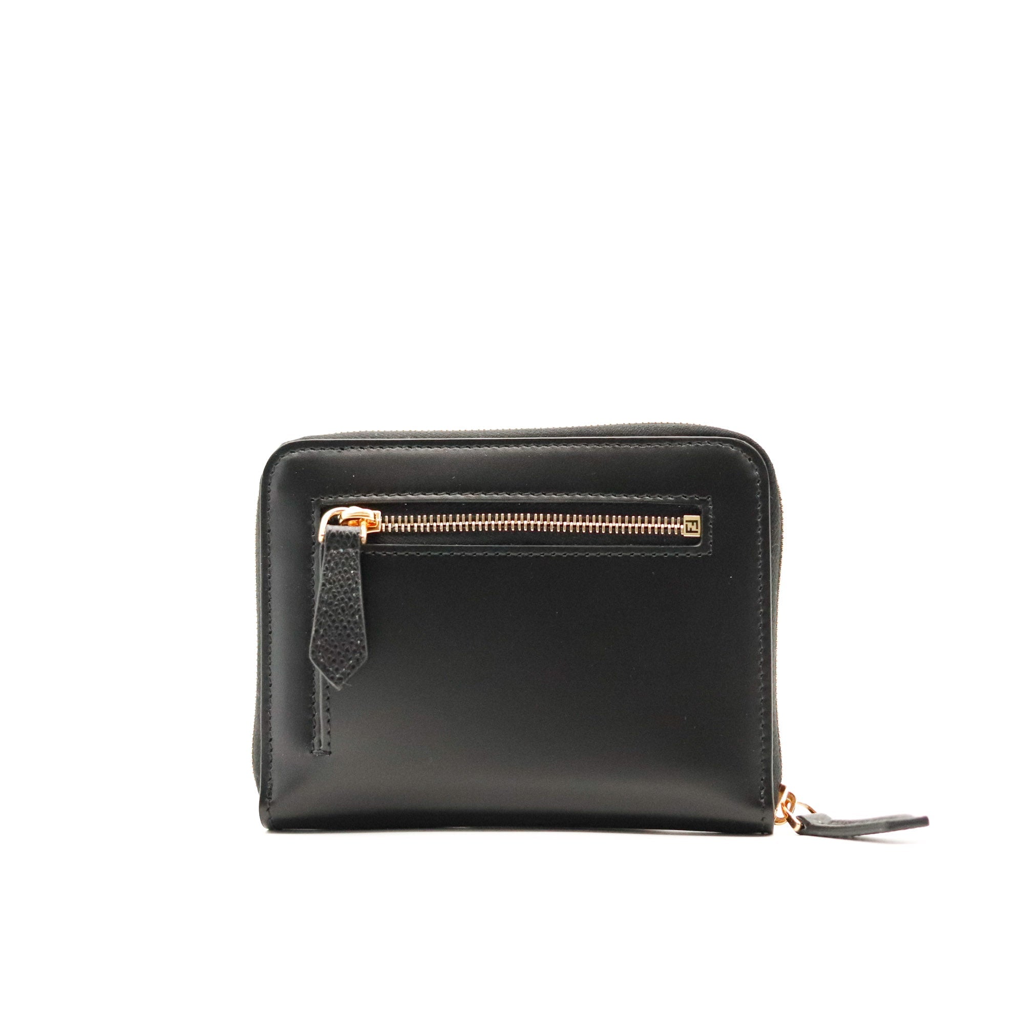 Le Portefeuille Zippé Fendi Diamonds Noir
