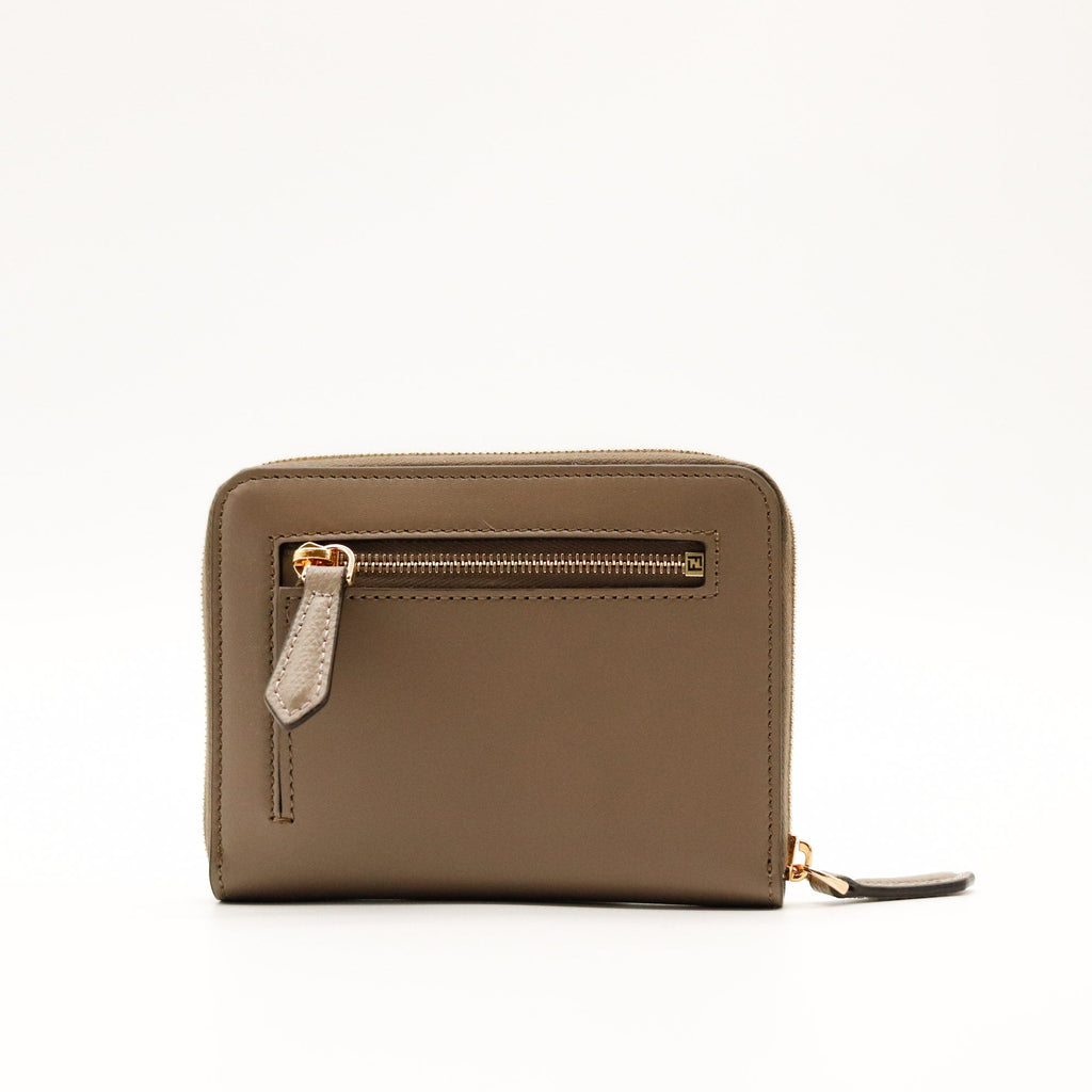 Le Portefeuille Zippé Fendi Diamonds Beige