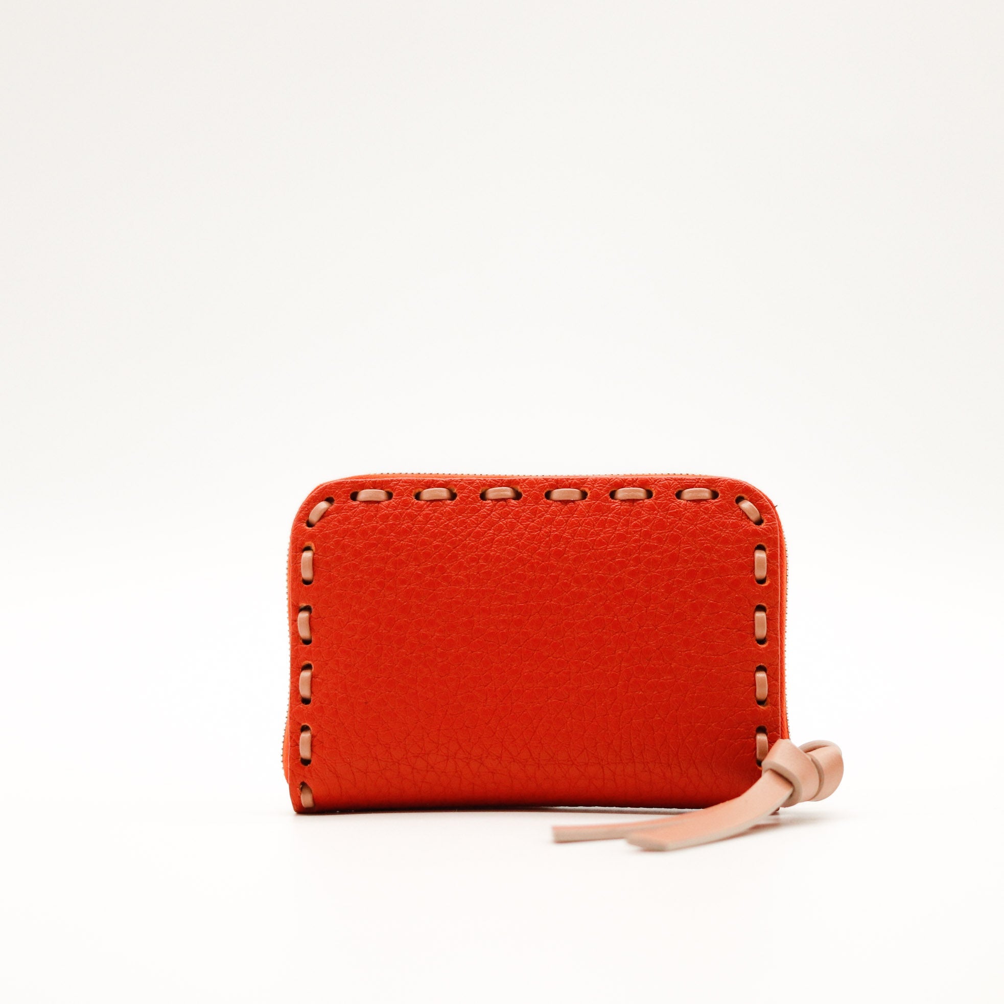 Le Mini Portefeuille Peekaboo Fendi Orange